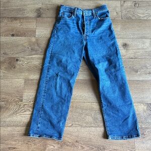 Levi’s Rib Cage Straight Button Fly Jean